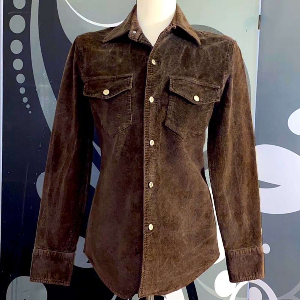 💚SOLD Vtg Corduroy Ralph Laurent shirt